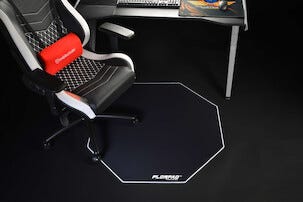 Florpad gulvbeskyttelse til gamingstol, 100 cm