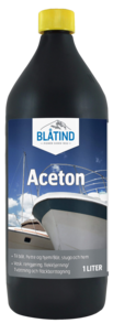 Blåtind aceton rengjøringsmiddel, 1 liter