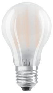 Dimbar LED lyspære E27 Osram, varmhvit