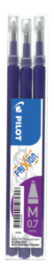 Refill til Pilot Frixion Clicker kryssordpenn, 3-pakning