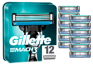 Gillette Mach3, rakblad 12-pack