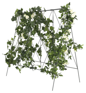 Växtstöd utfällbart, metall