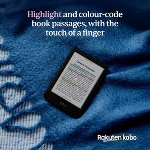 Kobo Clara Colour Lukulaite, 6 tuuman värinäyttö
