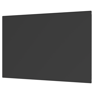 Vägghängt element med termostat 230 V, svart, 1000 W