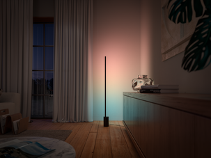 Philips Hue Signe golvlampa, 1,5 meter hög