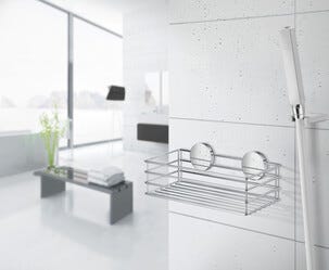 Beslagsboden Suihkukori itsekiinnittyvä, ruostumaton teräs