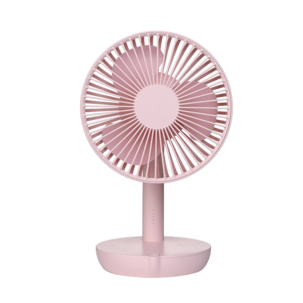 Liten bordsfläkt med USB och 5 hastigheter, 27 cm