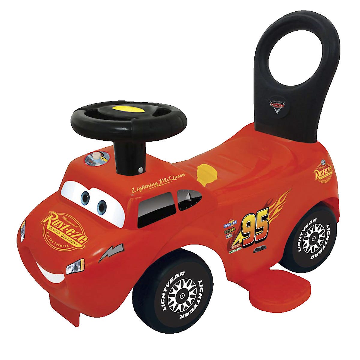 lightning mcqueen activity ride on