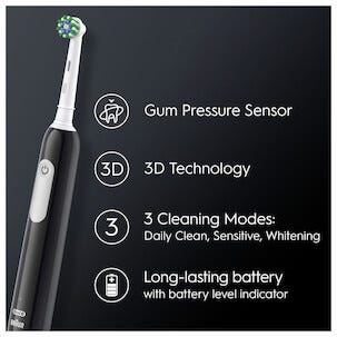 Oral-B Pro Series 1 Sähköhammasharja, 3 harjaustilaa