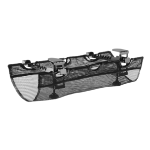 Kabelhållare skrivbord, kabelgömma med klämfäste, svart