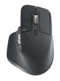 Logitech MX Master 3S trådlös mus för högerhänta