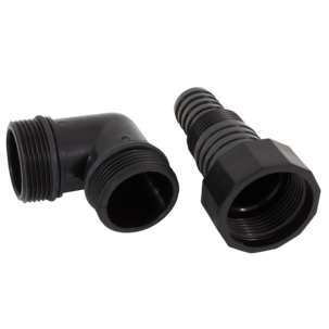 Slanganslutning till dränkbar pump, för 25 och 38 mm slang