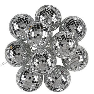 Paristokäyttöinen valoketju discopallot