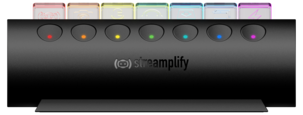 Streamplify Hub Ctrl 7, 7-portars USB-hub med RGB