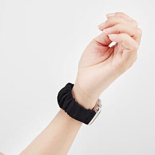 Anmiki Satin Apple Watch scrunchie klokkereim 38, 40, 41 mm