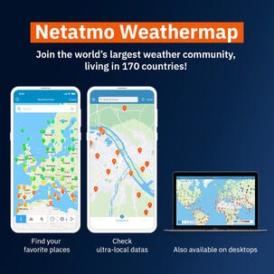 Netatmo smart väderstation WiFi