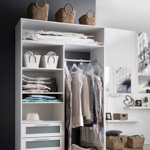 Vakuumpåsar för kläder och täcke, 2-pack