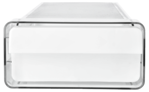 Utdragbar äggförvaring för 18 ägg, kylskåpsförvaring