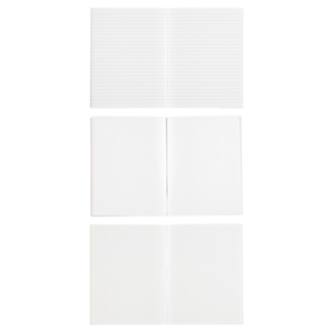 Set med 3 anteckningsböcker i box A6