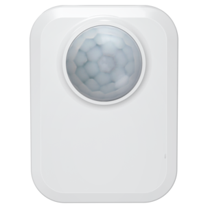 Batteridriven rörelsevakt och eluttag, inomhus