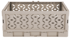 Klappboks av resirkulert plast, large 33 x 24,5 x 13,8 cm