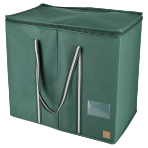 Joulukoristeiden säilytyslaatikko kannella 51x31x45 cm