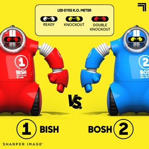 Sharper Image Robo Rage fjärrstyrd robot set, 2 spelare