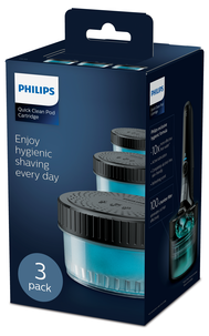 Philips Quick Clean Pod patron CC13/50 refill, 3-pack