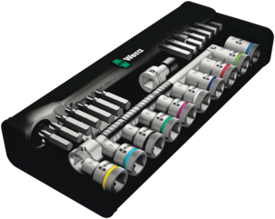 Hylsyavainsarja Wera Zyklop 1/2