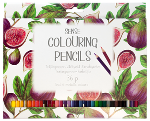 Träfärgpennor Sense