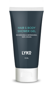 Hair & Body -suihkugeeli Lyko 75 ml