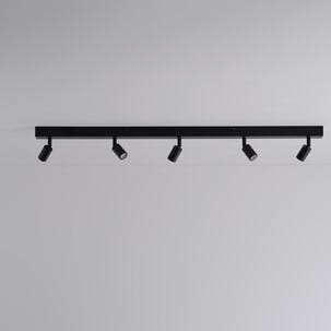 Northlight Leon taklampa med 5 spotlights, 80 cm