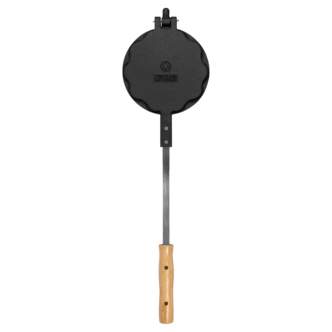 Espegard vaffeljern åpen ild, støpejern