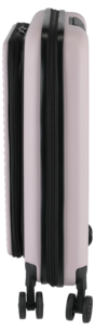 Kabinkoffert 4 hjul, ekspanderbar, hard, 55 × 39,5 × 15,5 cm