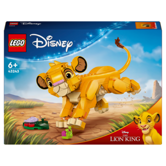 LEGO Disney Leijonanpentu Simba 43243, yli 6-vuotiaille