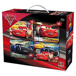 Pussel 4-i-1 med Disneymotiv