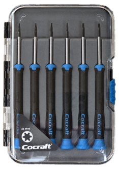 Precisionsmejslar T Cocraft, 6 delar