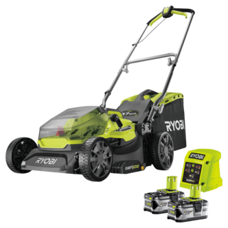 Ryobi RY18LM37A-240 batteridrevet gressklipper 18 V