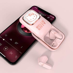 Langattomat in-ear-kuulokkeet, TWS, latauskotelo liukumekanismilla