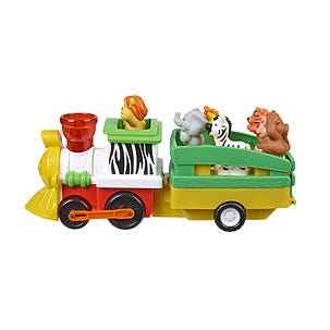 Tåg med djungeldjur