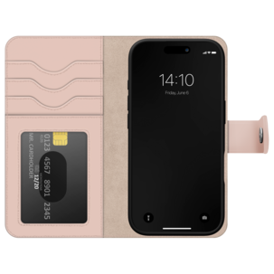 Ideal of Sweden Magnet Wallet+ for iPhone 18 Pro / iPhone 17 Pro, rosa