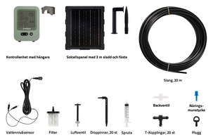 Greenline EcoAqua N20/40 droppbevattning solcell