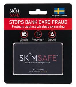 Bank- och kreditkortsskydd SkimSafe