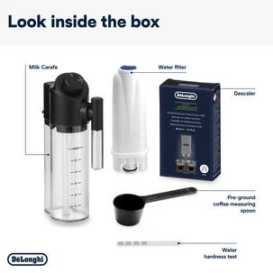 De'Longhi Magnifica Evo Next kaffemaskin bönor