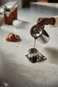Aarke French Press kaffepress 1 liter i rostfritt stål