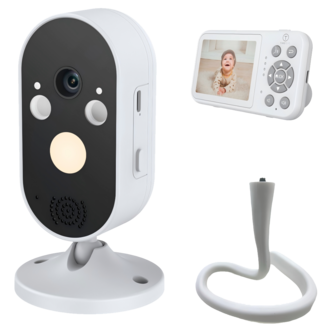 Babymonitor med kamera, trådlös