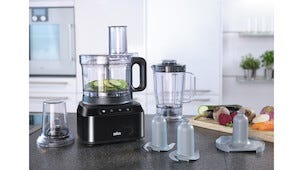 Braun PurEase matberedare / blender FP3132BK, svart