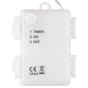 Gris juldekoration utomhus med belysning, 19,5 cm