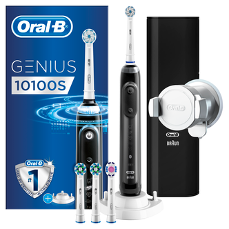 Eltandborste Oral-B Genius 10100S Black
