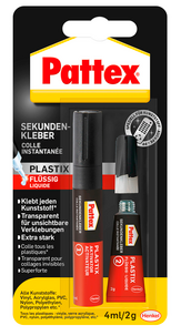 PLASTIK FLÜSSIG SEKUNDENKLEBER
